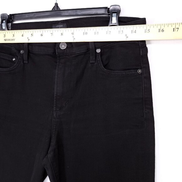 Citizens of Humanity Jeans Rocket High Rise Skinny Size 29 Studded Slit Ankle - Picture 4 of 15